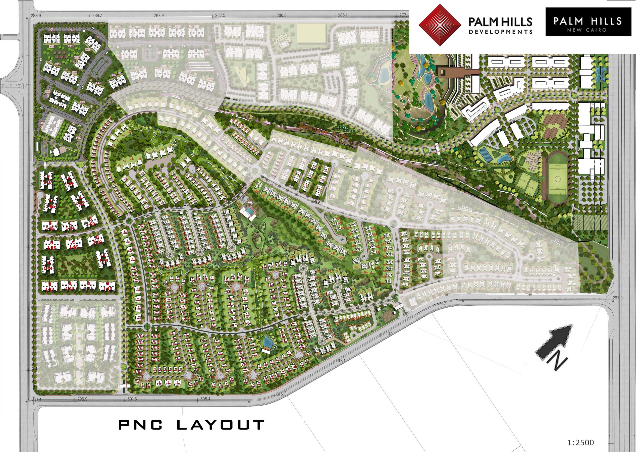 Palm Hills New Cairo Master Plan