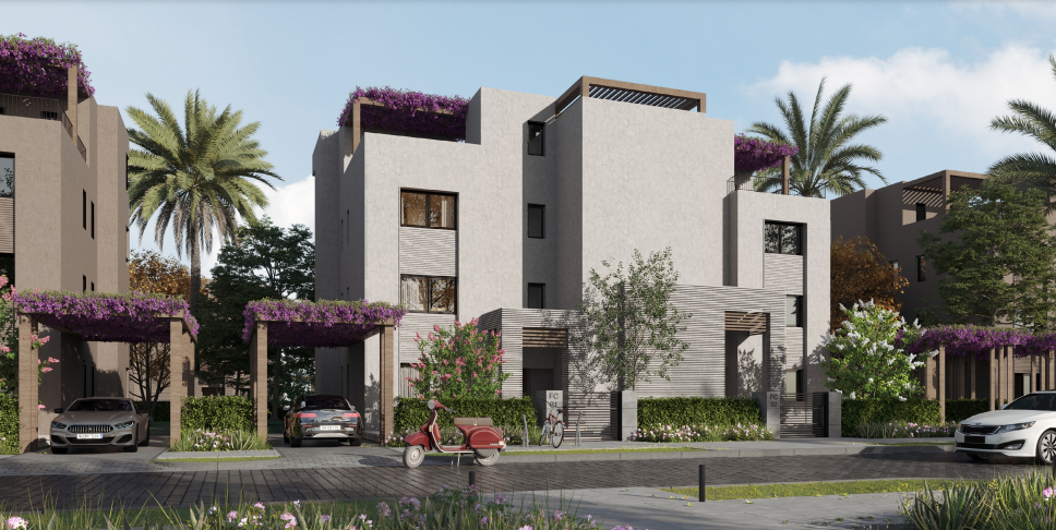 Townhouse O West - Finished Units With 8 Year Payment Plan - Nawy